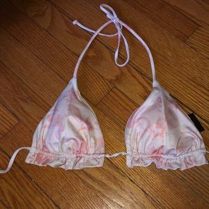 Triangle bathing suit top